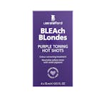 Lee Stafford Bleach Blondes Purple Toning Hot Shots 4 x 15 ml