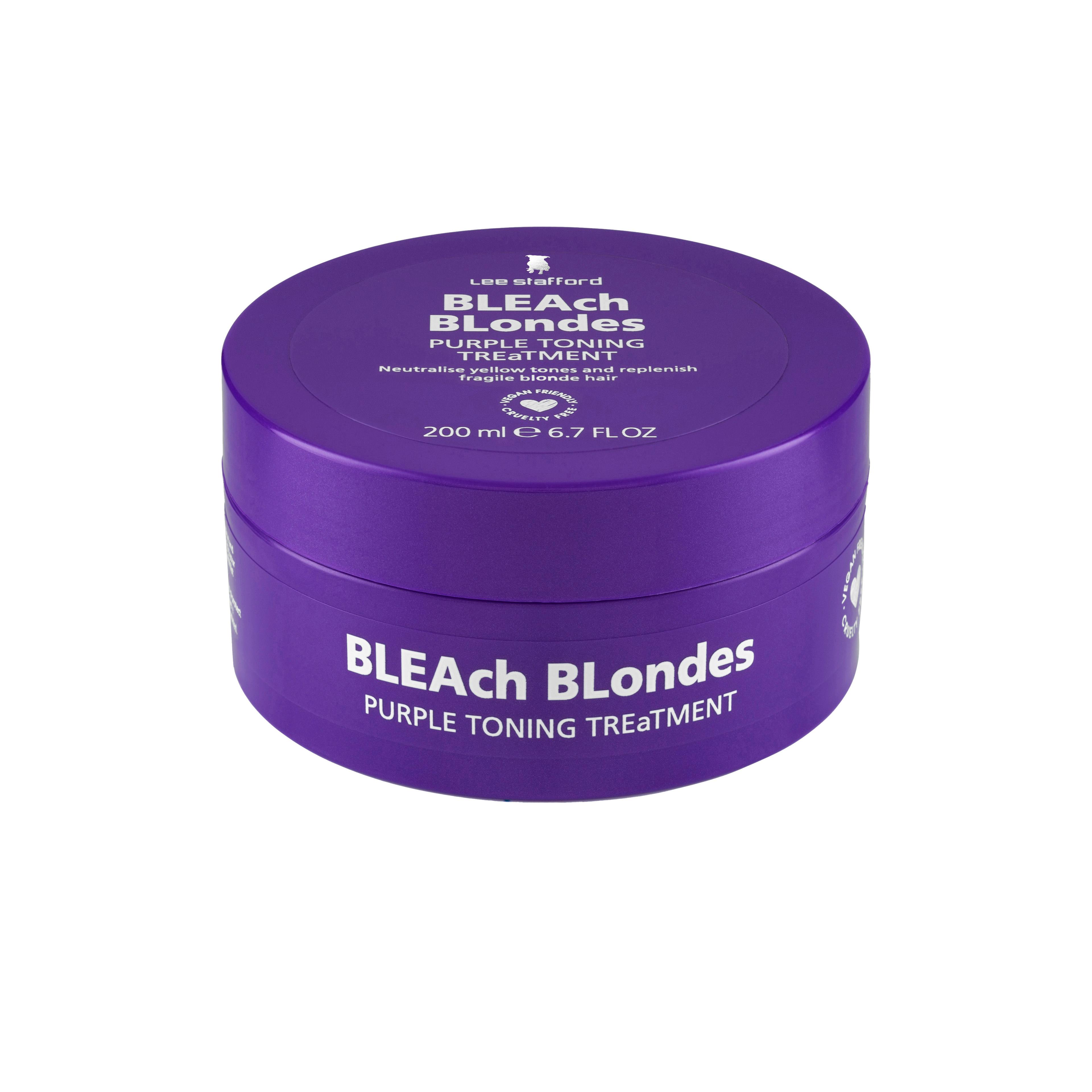 Lee Stafford Bleach Blondes Purple Toning Treatment Mask 200 ml
