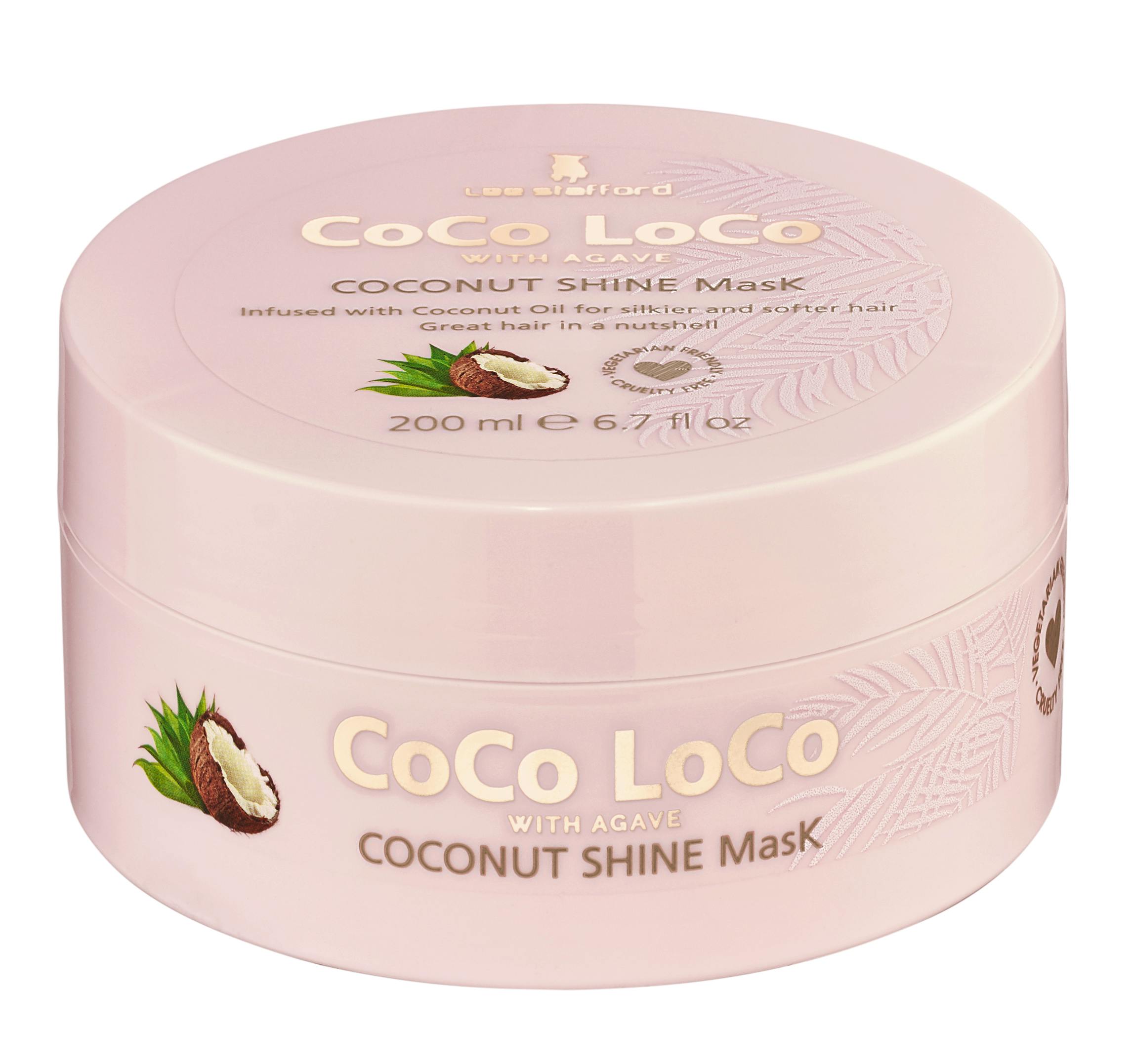 Lee Stafford Coco Shine Loco Mask Coconut 200 ml