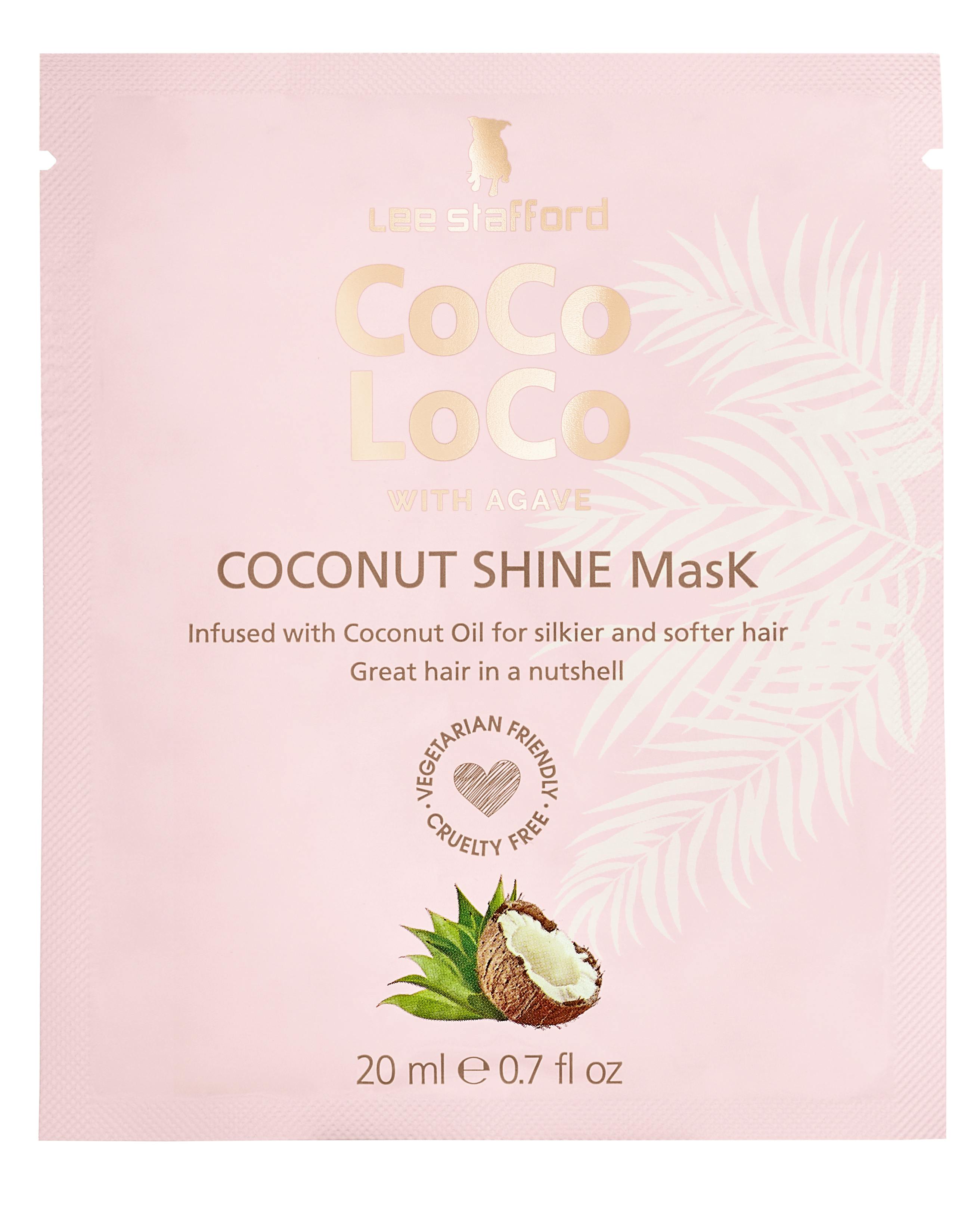 Lee Stafford Coco Loco Coconut Shine Mask 20 ml