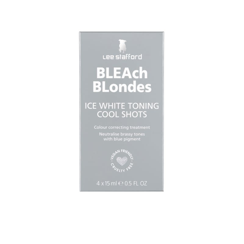 Lee Stafford Bleach Blondes Ice White Cool Shots 4 x 15 ml