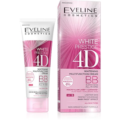 Eveline White Prestige 4D Whitening BB Cream SPF15 50 ml