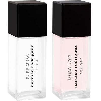 Narciso Rodriguez For Her Pure Musc EDP &amp; Musc Noir EDP Set 2 x 20 ml