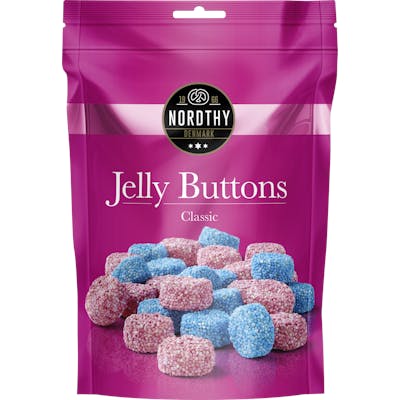 Nordthy Jelly Buttons 125 g