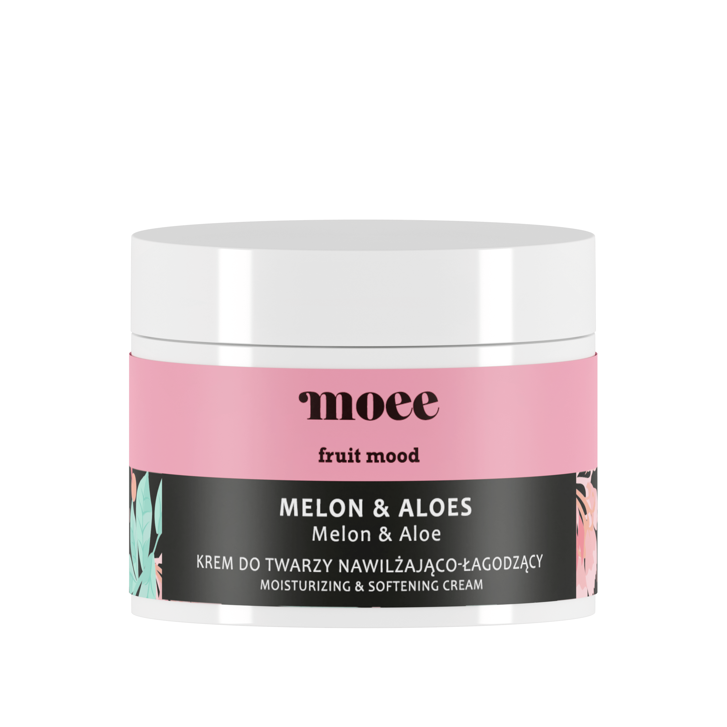 moee Fruit Mood Melon & Aloe Moisturizing & Softening Cream 50 ml
