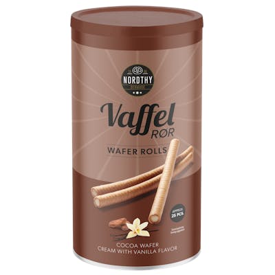 Nordthy Wafer Rolls Cocoa &amp; Vanilla 250 g