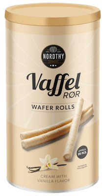 Nordthy Wafer Rolls Vanille 250 g