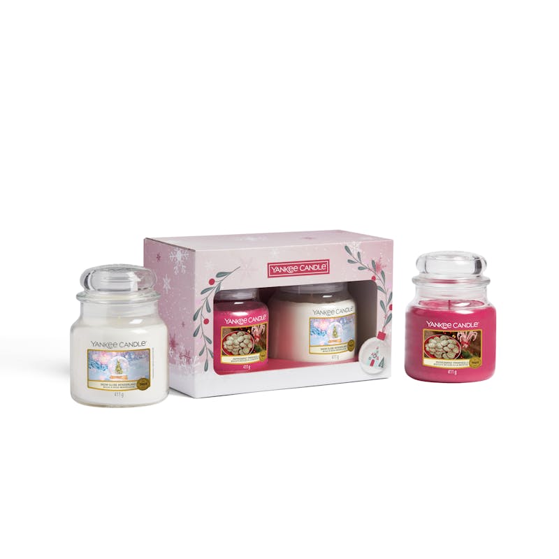Yankee Candle Medium Jar Christmas Gift Set 2 st