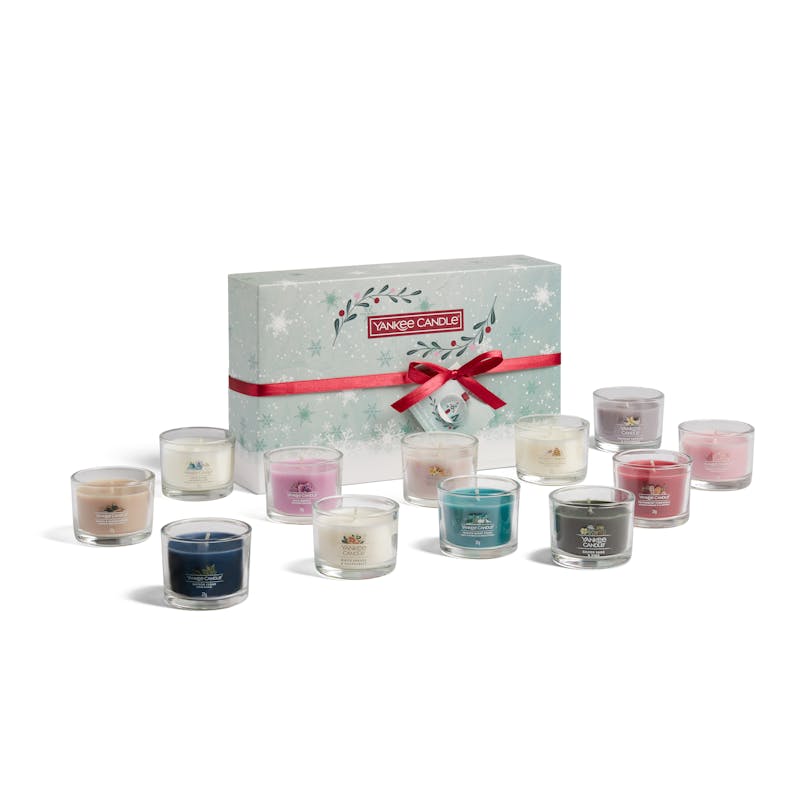 Yankee Candle Filled Votives Christmas Gift Set 12 st