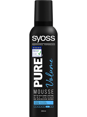 Syoss Pure Volume Mousse 250 ml