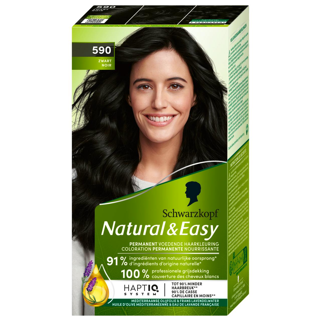 Schwarzkopf Natural & Easy 590 Ebony Black 1 pcs