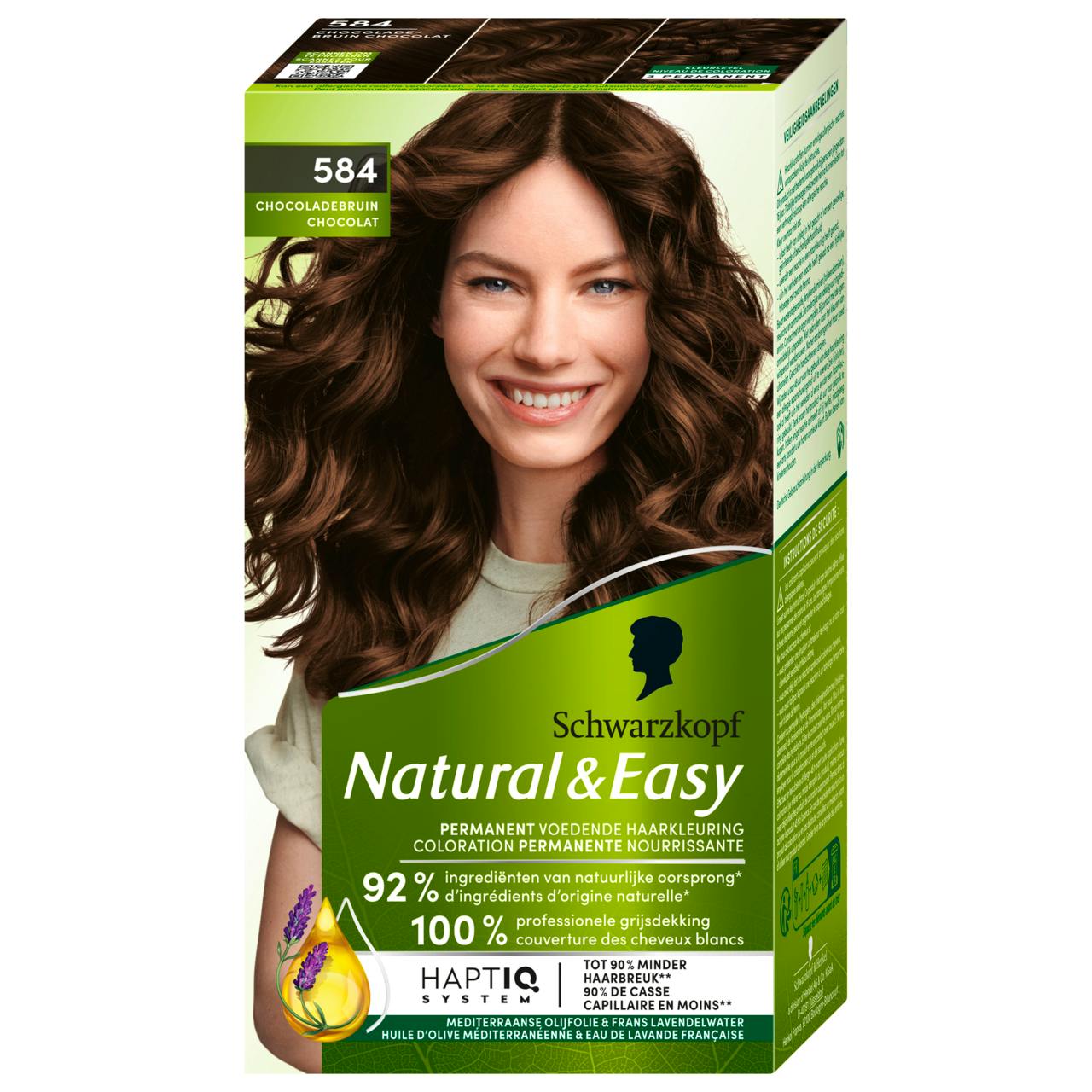 Schwarzkopf Natural & Easy 584 Chocolat Au Cafe 1 pcs