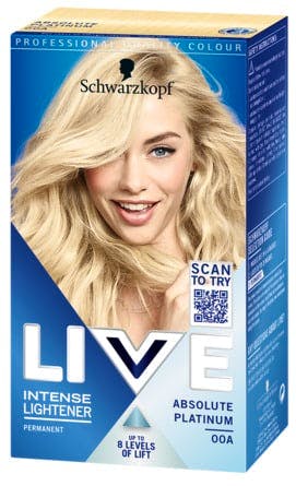 Schwarzkopf Live 00A Absolute Platinum 1 pcs