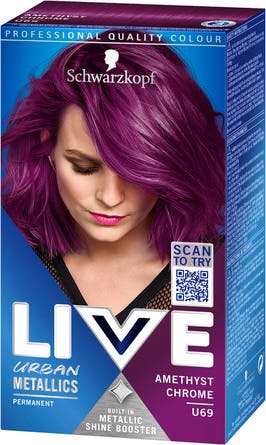 Schwarzkopf Live U69 Amethyst Chrome 1 pcs