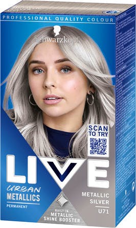 Schwarzkopf Live U71 Metallic Silver 1 pcs