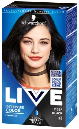 Schwarzkopf Live 99 Deep Black 1 pcs