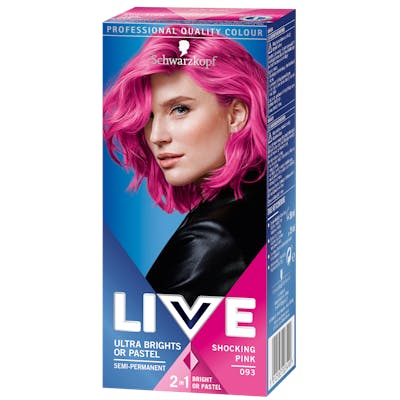 Schwarzkopf Live Ultra Brights 93 Shocking Pink 1 piece