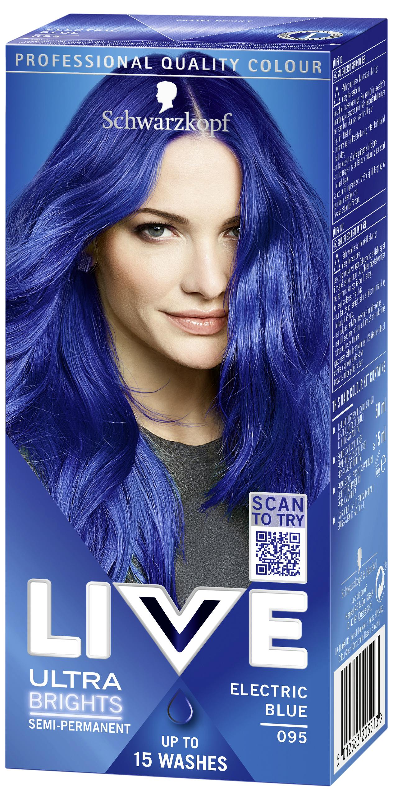 Schwarzkopf Live Ultra Brights 95 Electric Blue 1 pcs