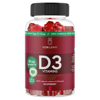 VitaYummy Vitamin D3 60 stk