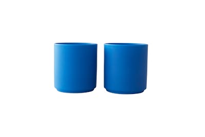 Design Letters Favourite Cups The Mute Collection Cobalt Blue 2 x 250 ml