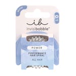 Invisibobble Hair Elastics Extra Strong Power Crystal Clear 3 pcs