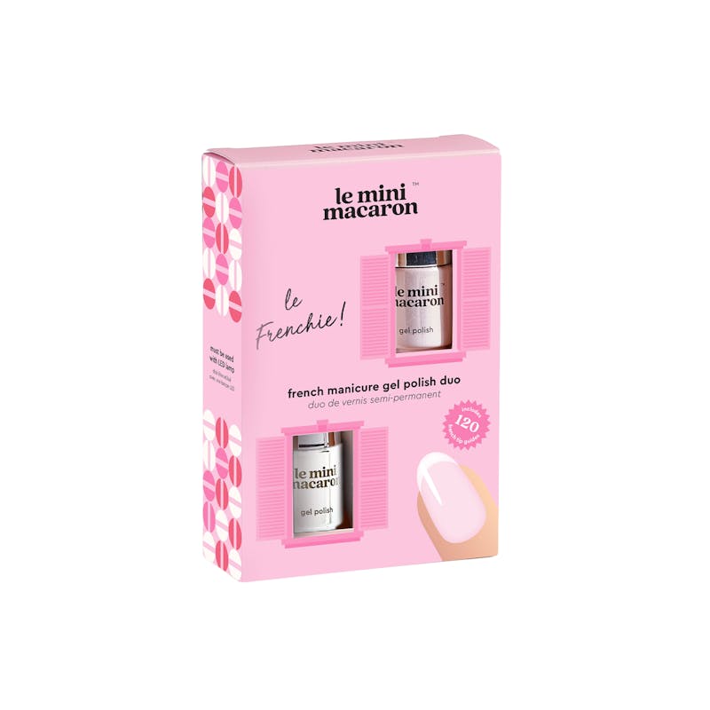 Le mini macaron French Manicure Kit Le Frenchie Classic 2 x 4 g