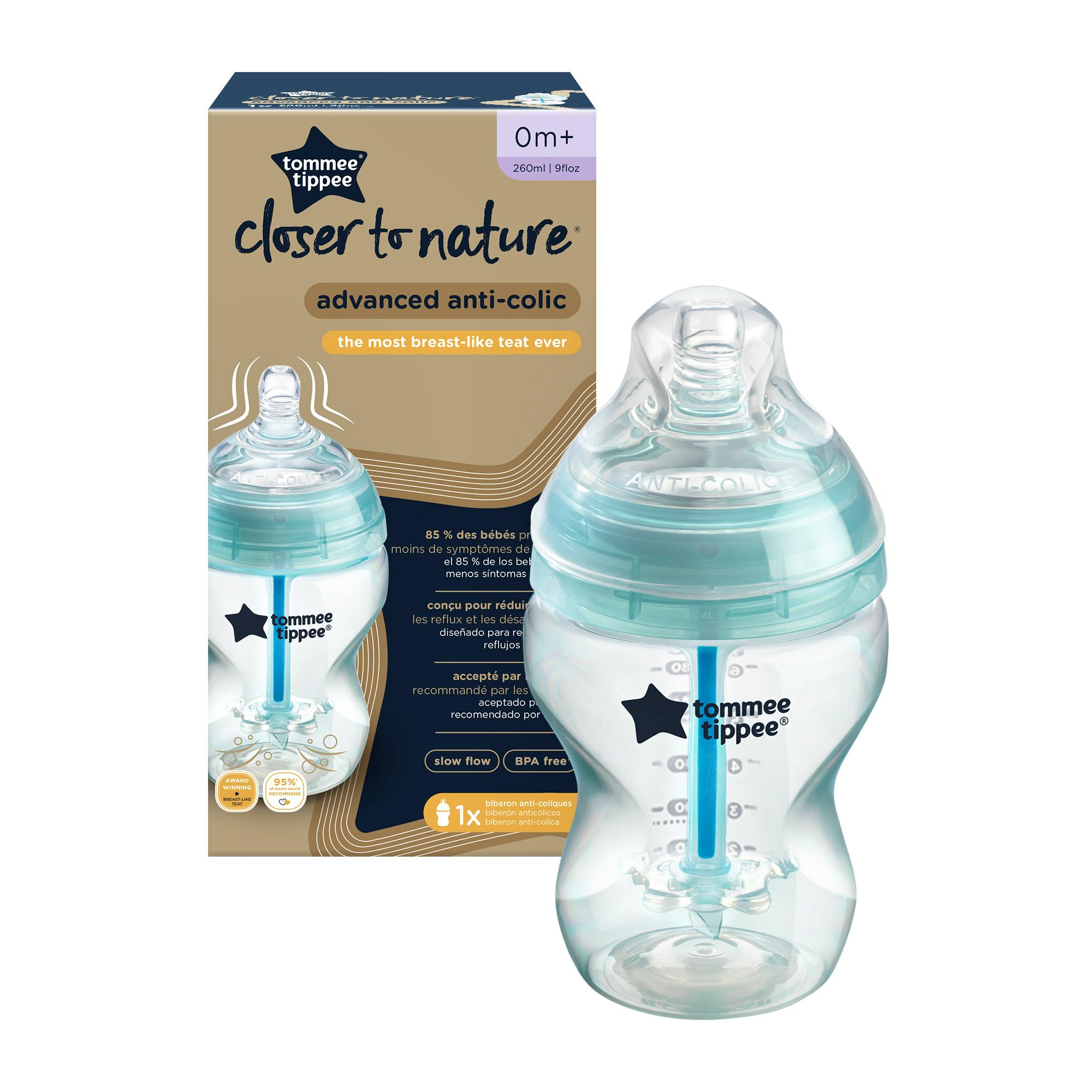 Tommee Tippee Anti-Colic Baby Bottle Heat Indicator 260 ml