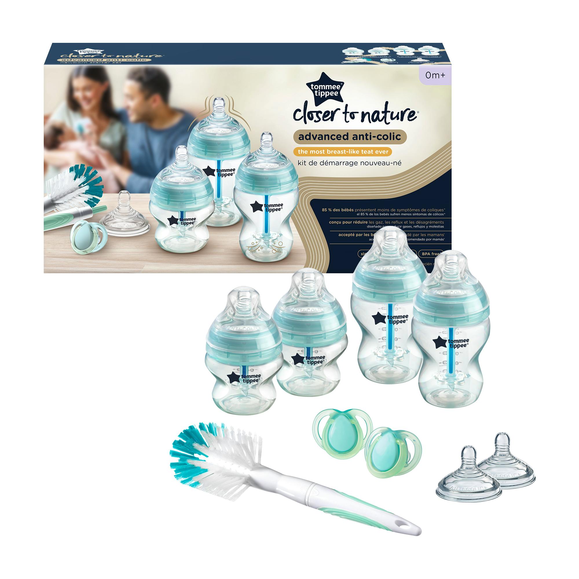 Tommee Tippee Advanced Anti-Colic Newborn Starter Set With Heat Indicator 8 st