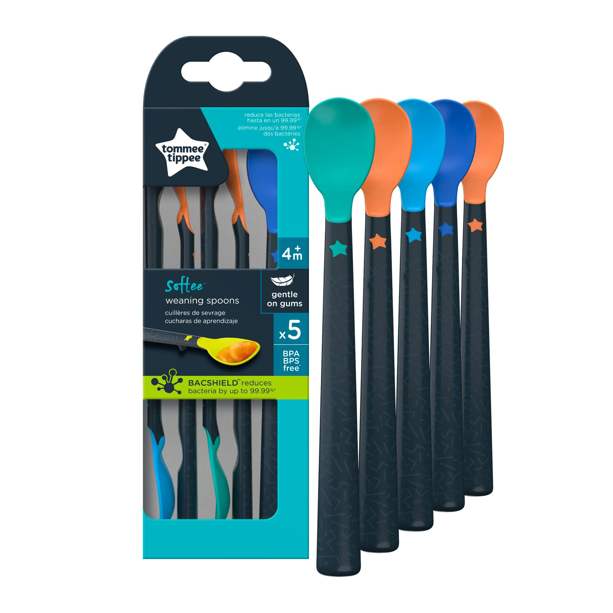 Tommee Tippee Softee Weaning Spoons 4M+ 5 st