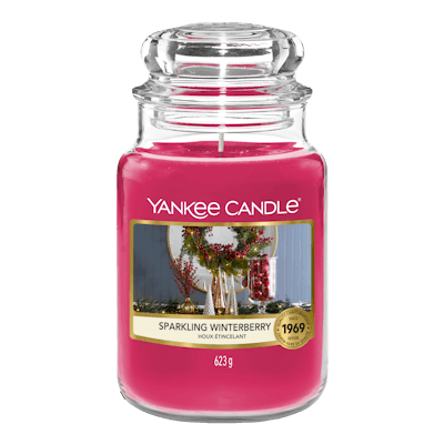 Yankee Candle Signature Large Candle Sparkling Winterberry 623 g