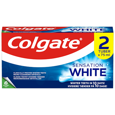 Colgate Tandpasta Sensation White 2x75 ml