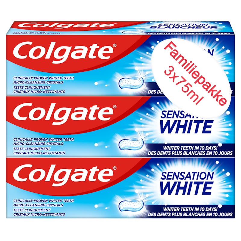 Colgate Sensational White 3 x 75 ml