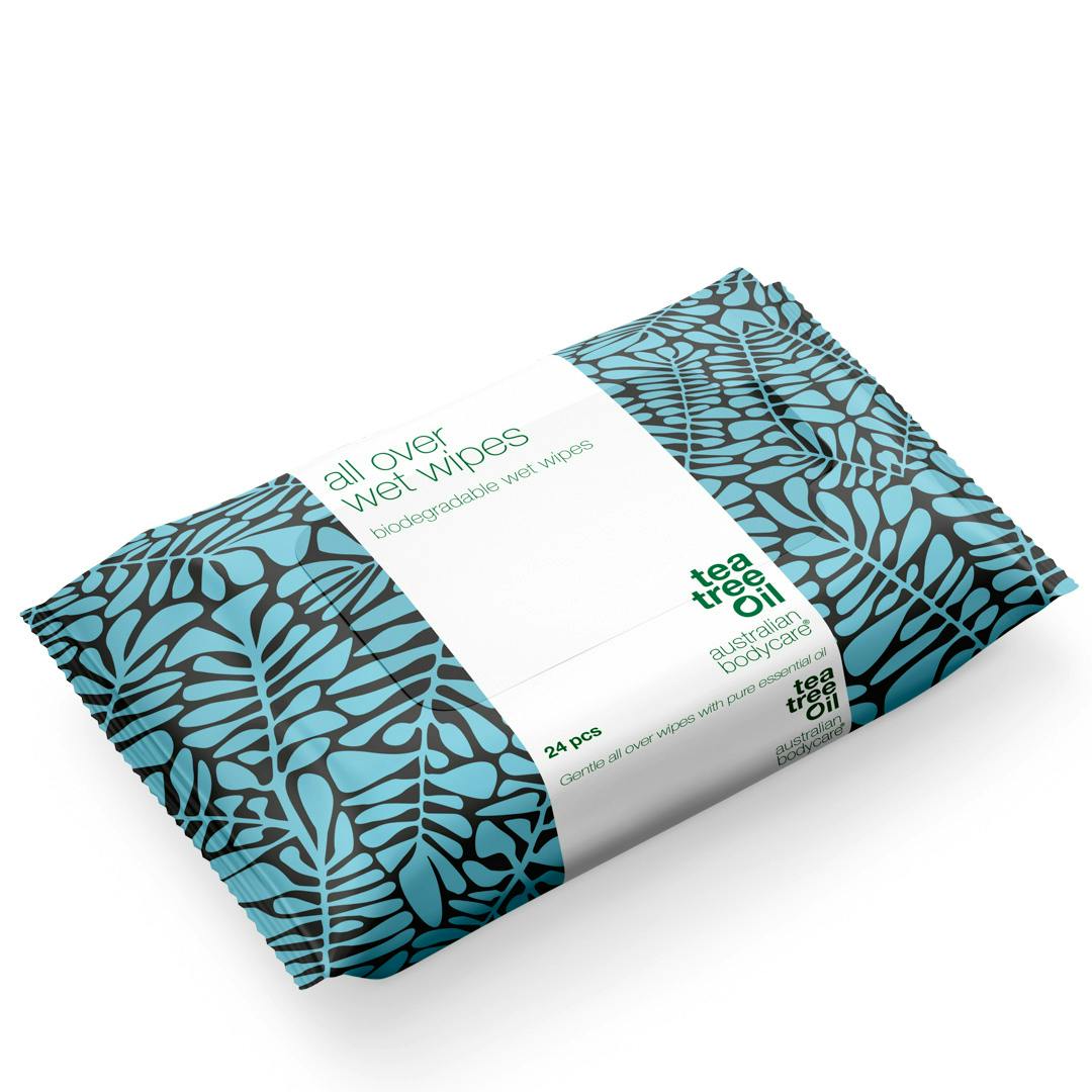 Australian Bodycare Wet Wipes Tea Tree Oil 24 st