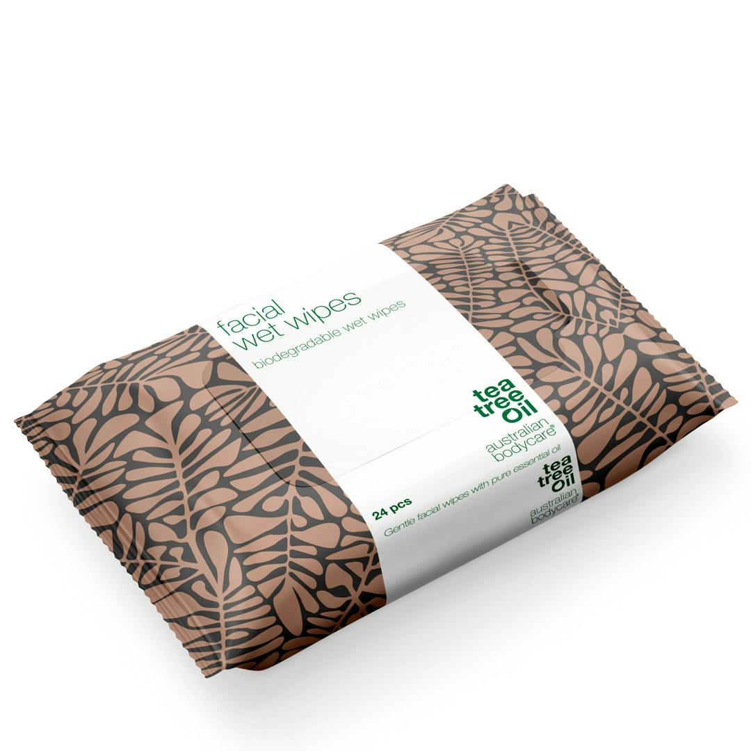 Australian Bodycare Facial Wipes With Tea Tree Oil 24 st