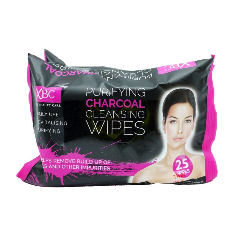 XHC Charcoal Oil Facial Wipes 2 x 25 st