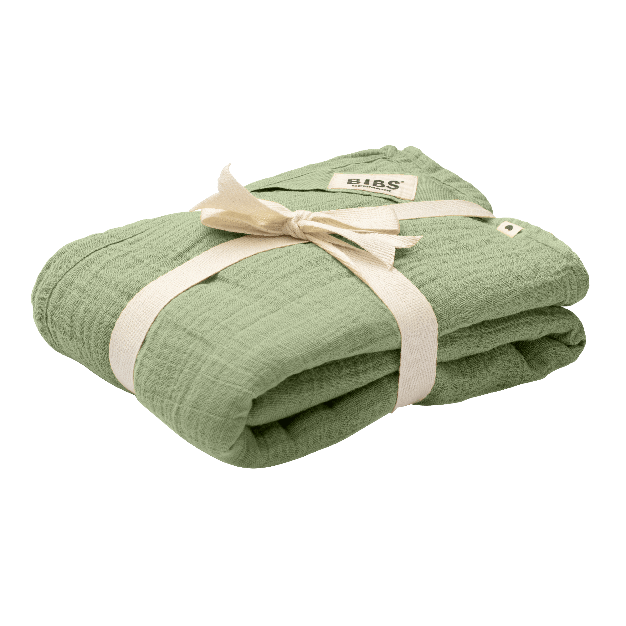 BIBS Muslin Swaddle 120x120cm Sage 1 st