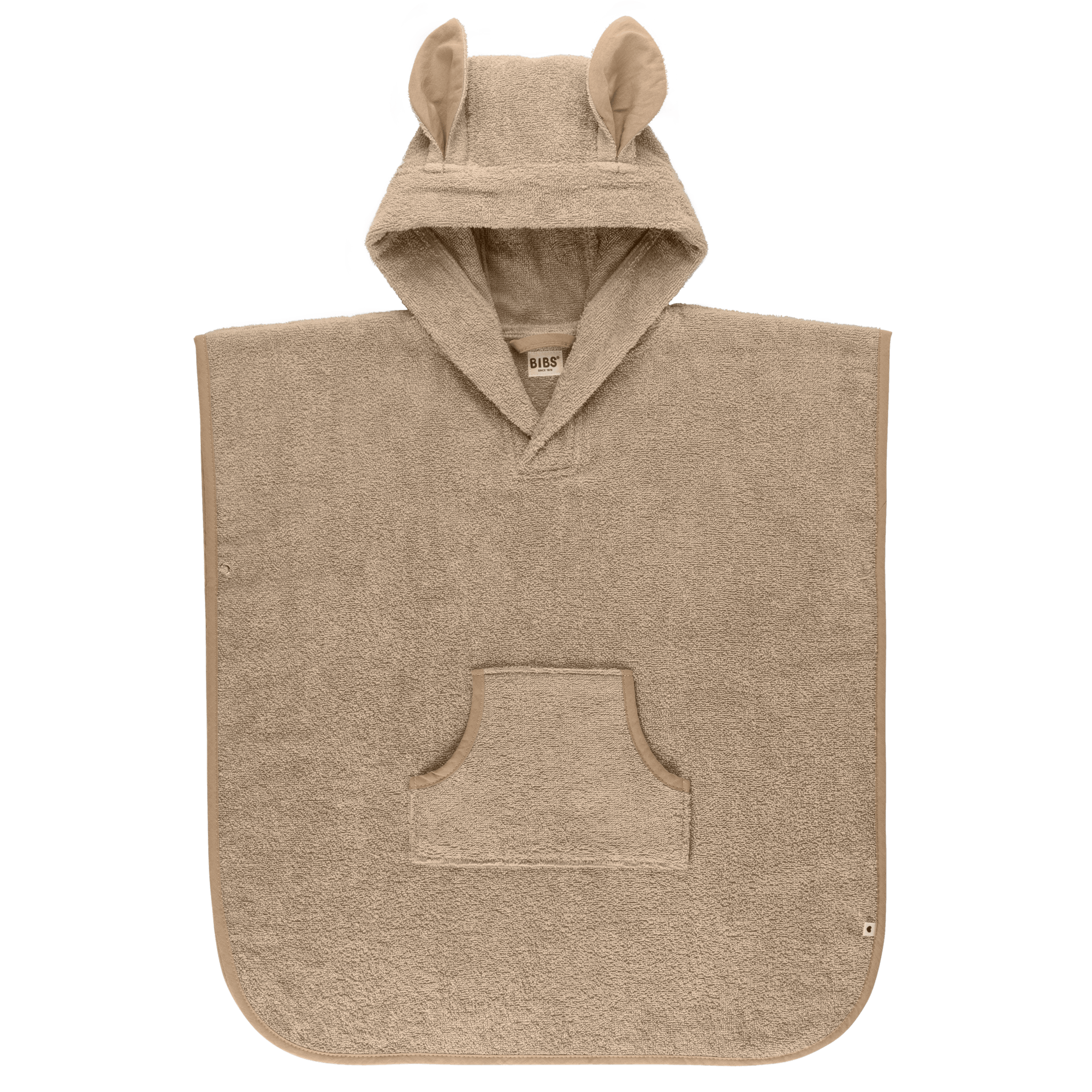 BIBS Kangaroo Poncho Towel Vanilla 1 st