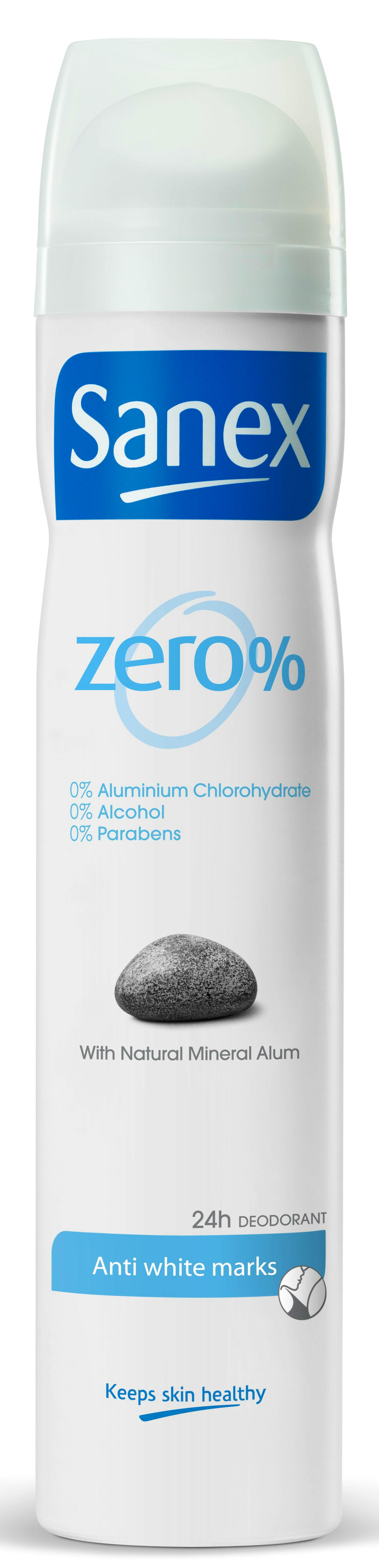 Sanex Deodorant Zero Anti White 150 ml £1.89