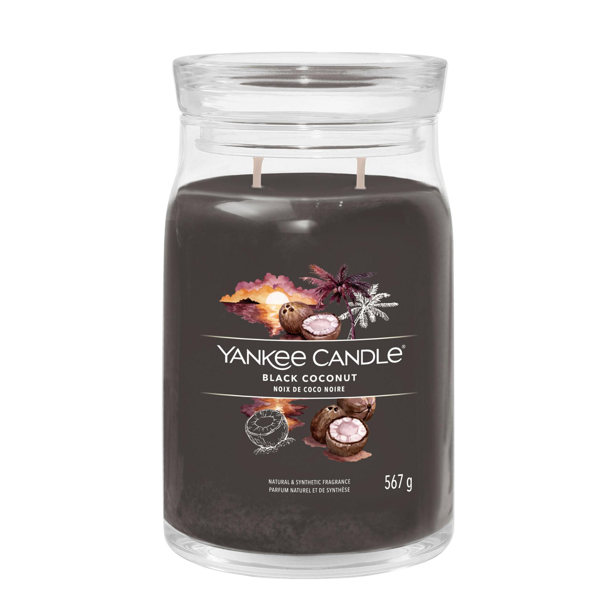 Yankee Candle Signature Large Candle Black Coconut 567 g