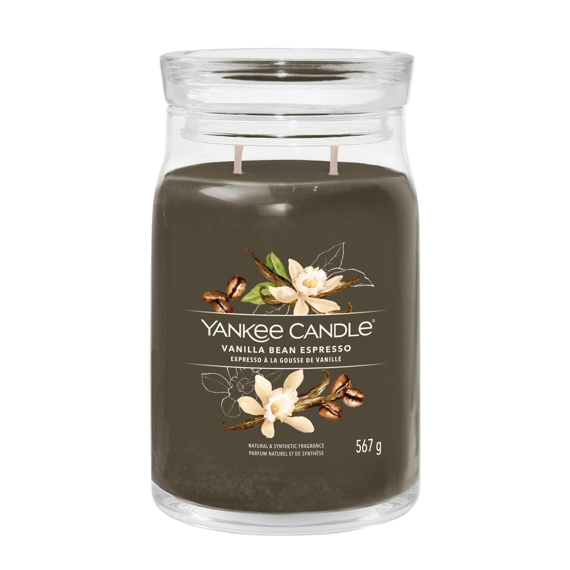 Yankee Candle Signature Large Candle Vanilla Bean Espresso 567 g