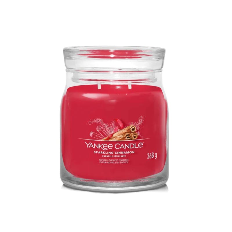 Yankee Candle Signature Large Candle Sparkling Cinnamon 368 g