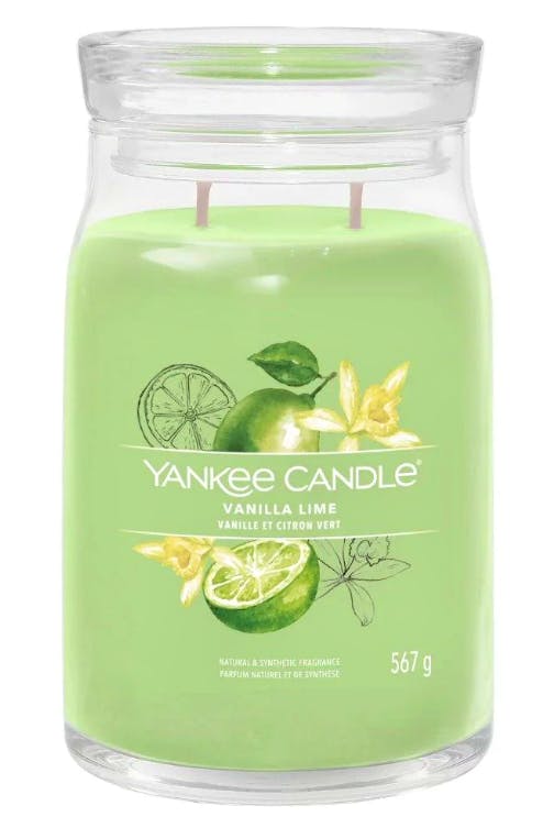 Yankee Candle Signature Large Candle Vanilla Lime 567 g