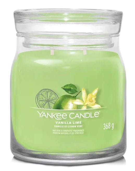 Yankee Candle Signature Medium Candle Vanilla Lime 368 g