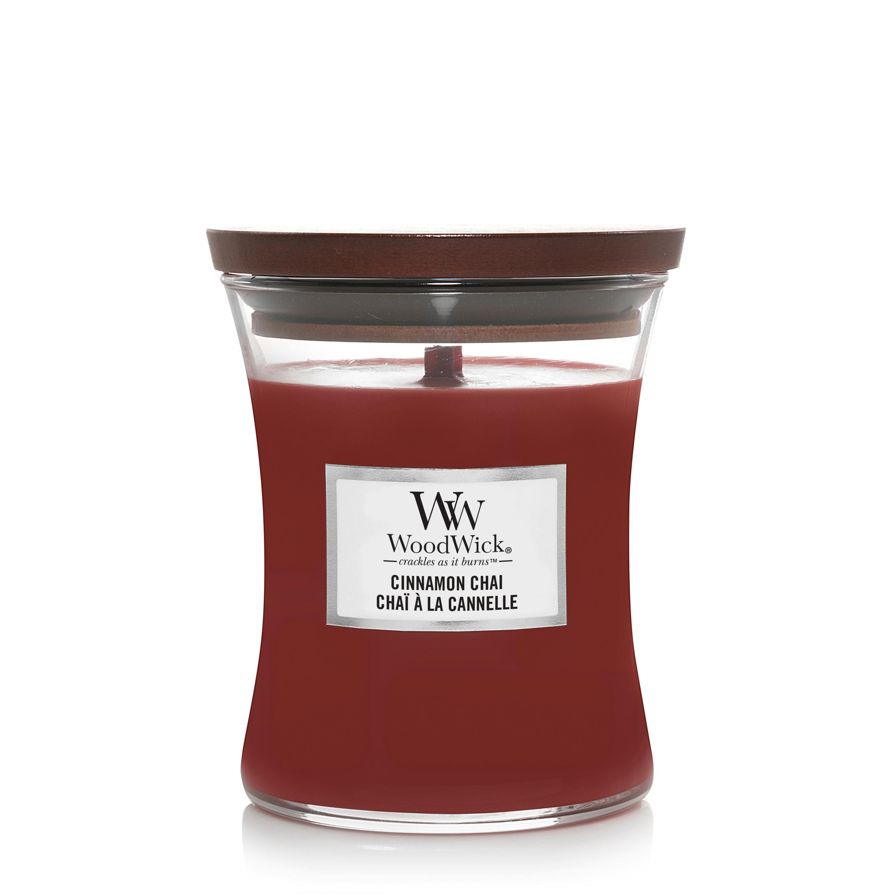 WoodWick Scented Candle Cinnamon Chai 275 g
