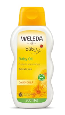 Weleda Baby Calendula Baby Oil Fragrance Free 200 ml