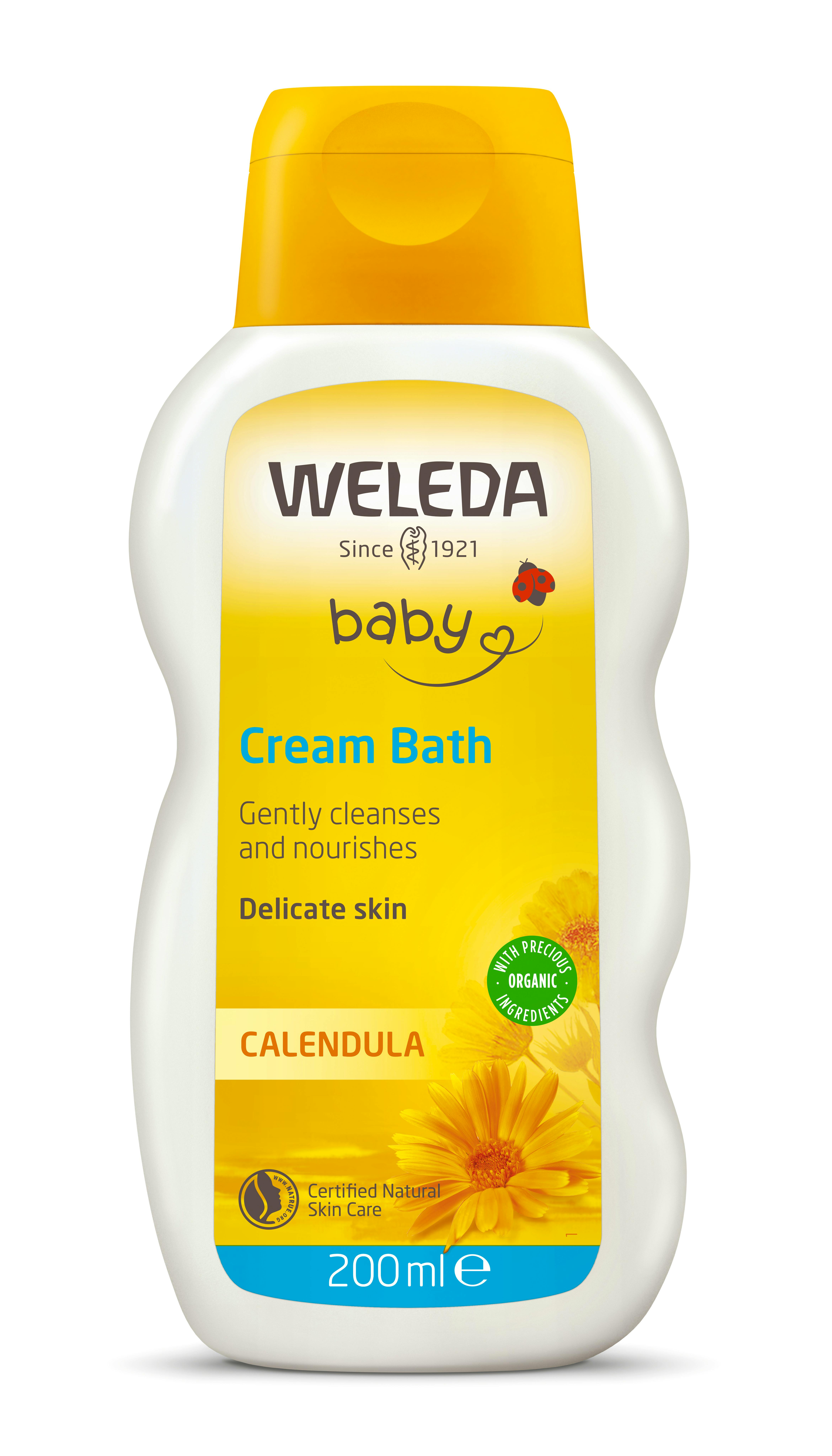 Weleda Baby Calendula Cream Bath 200 ml