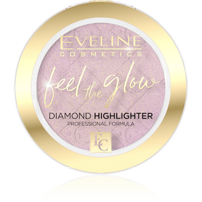 Eveline Feel The Glow Diamond Highlighter No 03 Rose 