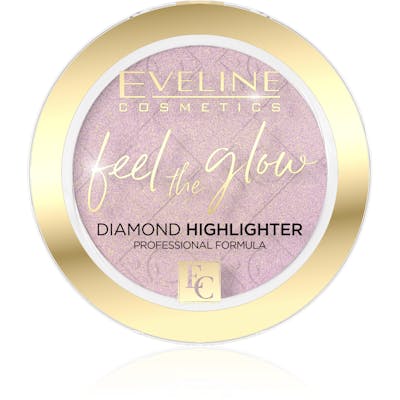 Eveline Feel The Glow Diamond Highlighter No 03 Rose 