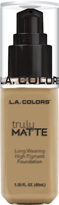 L.A. COLORS Truly Matte Liquid Makeup Medium Beige 30 ml