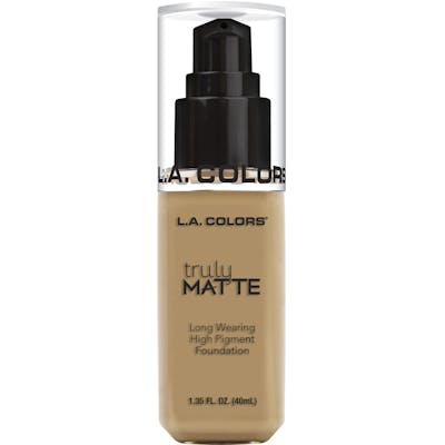 L.A. COLORS Truly Matte Liquid Makeup Medium Beige 30 ml